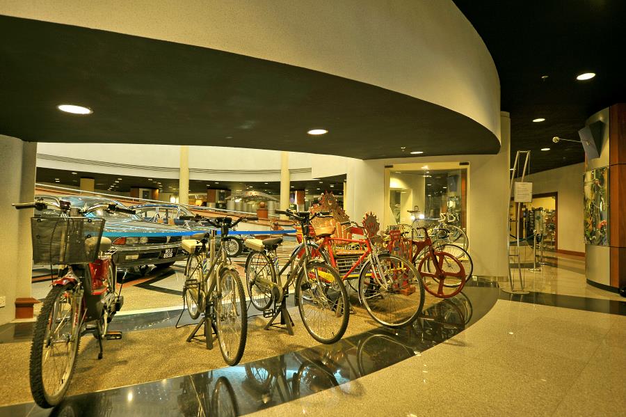 basikal di galeria perdana langkawi