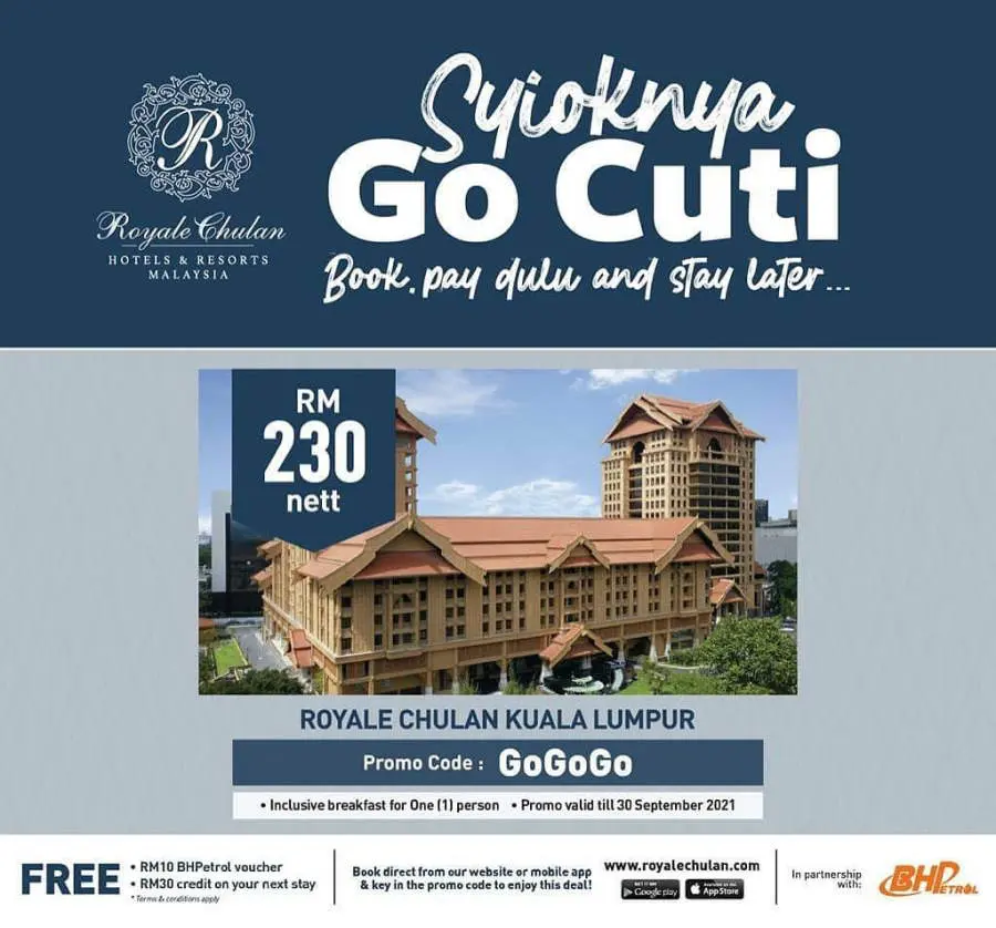 promosi bilik hotel royale chulan book now stay later