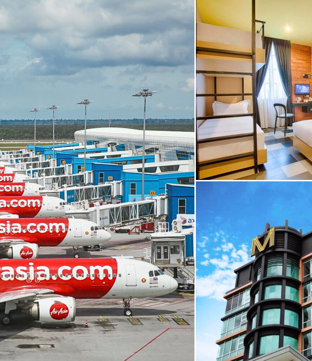 senarai hotel murah menarik bawah rm 100 dekat airport klia klia2