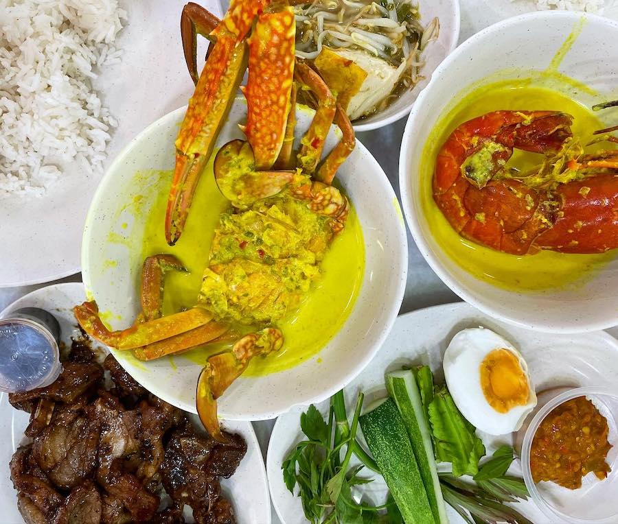 lauk ketam masak lemak di citarasa kampung PD