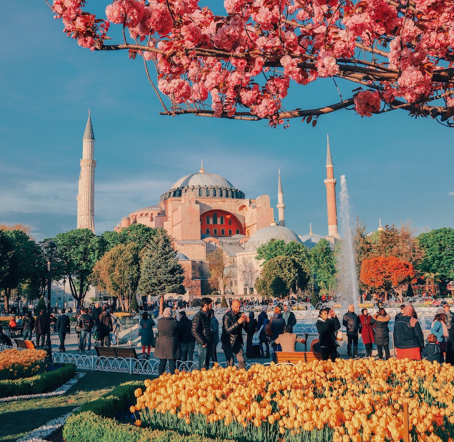 melawat masjid biru turki - antara negara yang murah untuk travel pada 2023
