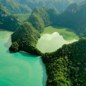 tasik dayang bunting aerial
