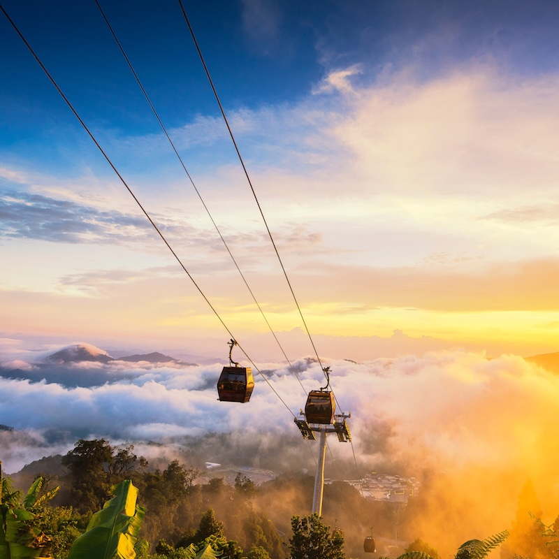 genting cable car tiket genting cable car - awana skyway yg menghubungkan genting dengan stesen terdekatnya