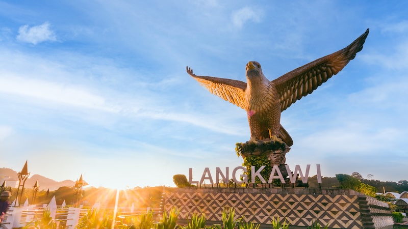 langkawi kedaah - dataran lang