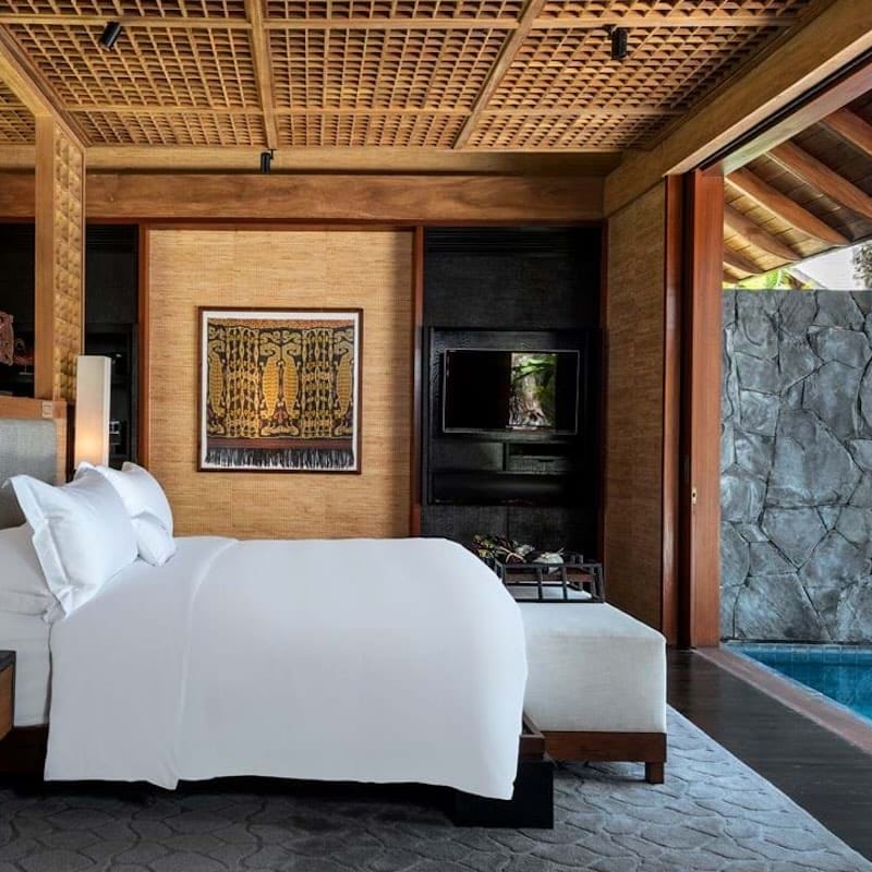 bilik di the datai langkawi menghadap kolam renang