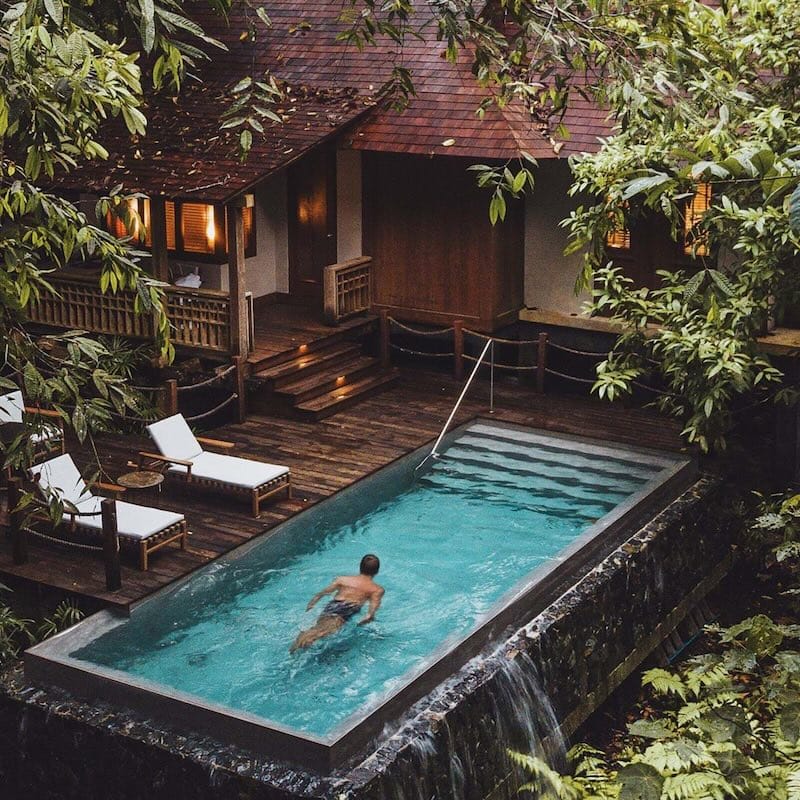 datai langkawi accommodation rainforest kolam renang villa pvt kolam renang