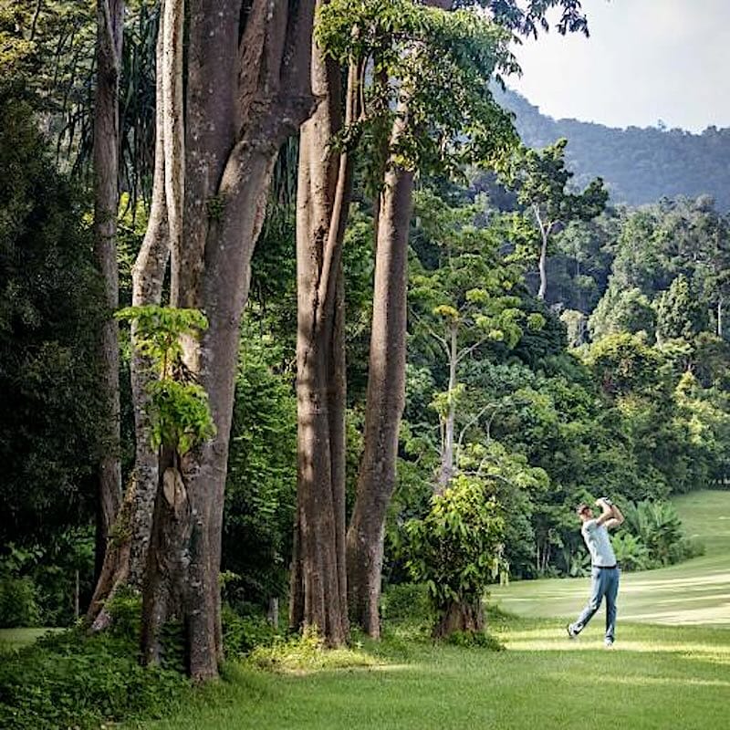golf di the datai resort langkawi