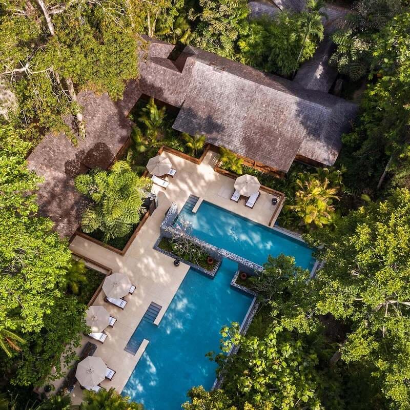 villa di the datai langkawi dengan kolam renang