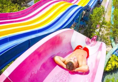 slide air yg boleh anda layan dengan escape penang water park ticket